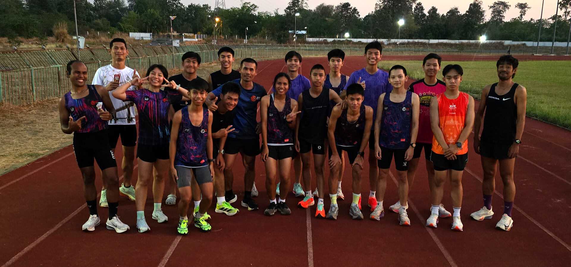 OTC Running Team Athletes ชมรมวิ่งจังหวัดอำนาจเจริญ