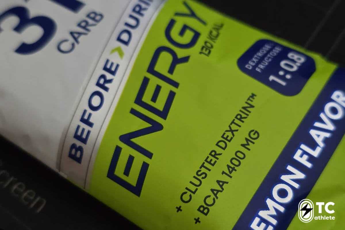 BCAA 1400 มิลลิกรัมใน Energy Gel สำหรับนักวิ่งระยะไกล