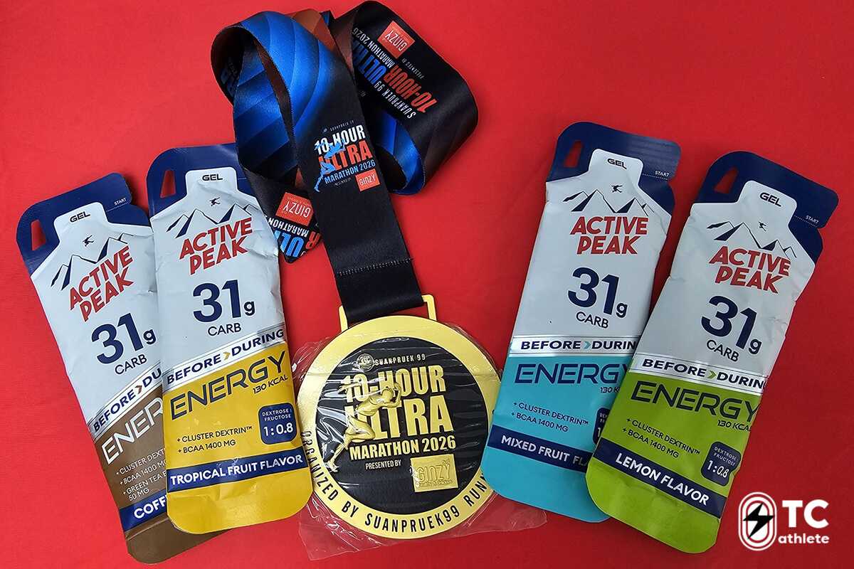 Energy Gel สูตรใหม่สำหรับนักวิ่งระยะไกลและซ้อมหนัก