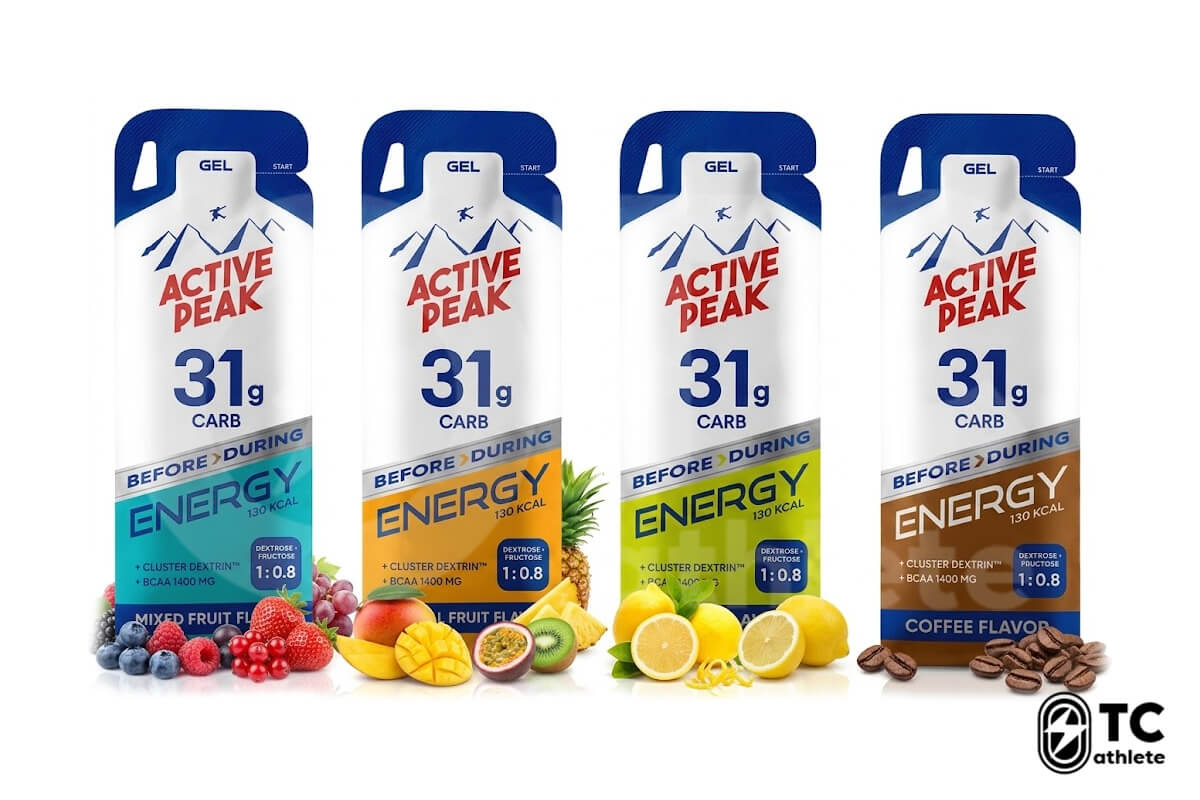 Active Peak Energy Gel โฉมใหม่ ปี 2026 สำหรับนักวิ่งระยะไกล