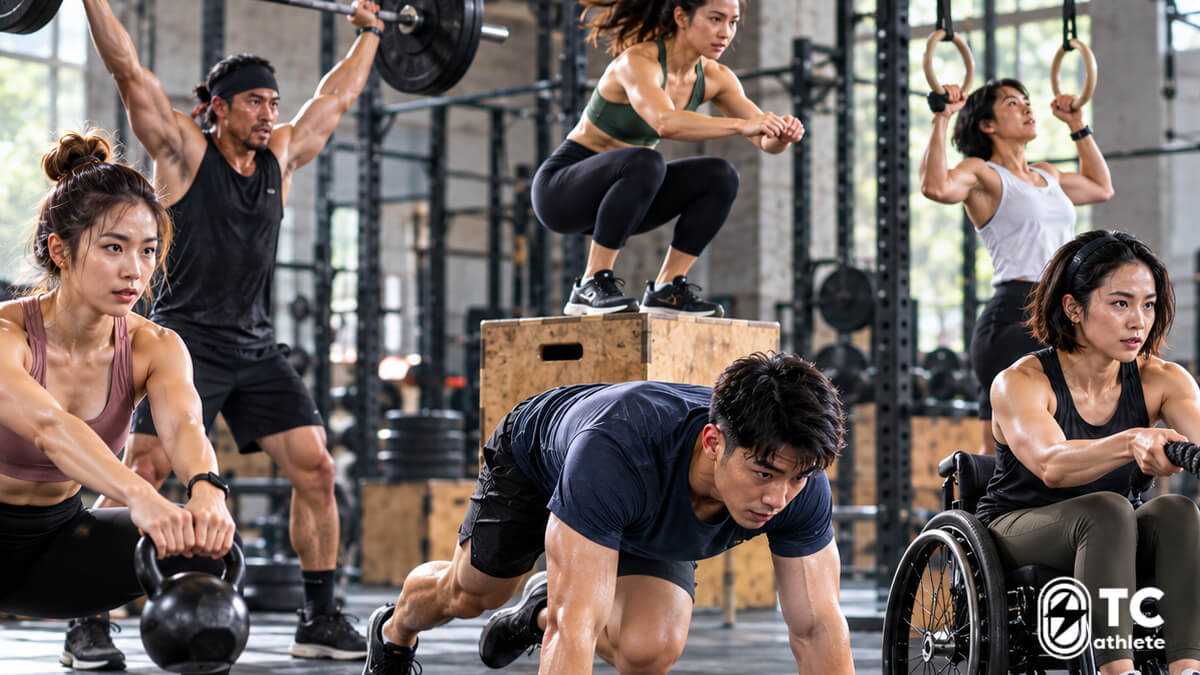 การฝึก CrossFit สำหรับผู้เริ่มต้นเพื่อพัฒนาความแข็งแรงและสมรรถภาพร่างกาย