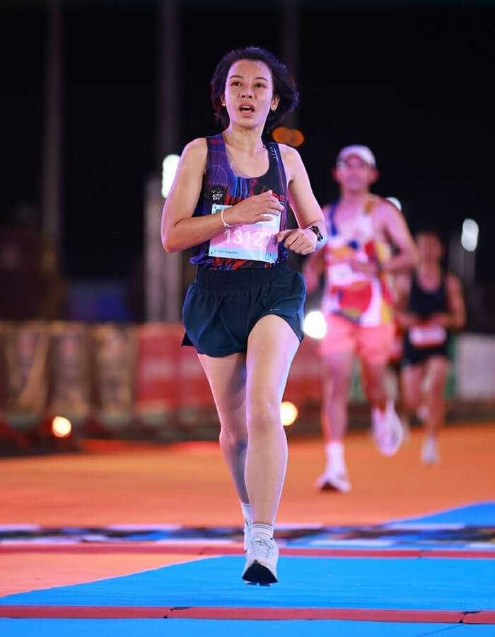 จิราวรรณ ชาภักดี อันดับ 1 (F30-39) - Buriram Marathon 2026 - 10k - (New PB/New PR 41:12)